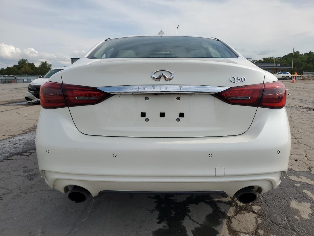 2021 Infiniti Q50 VIN JN1EV7BP5MM706375 Copart auction photo, side damage thumbnail 6