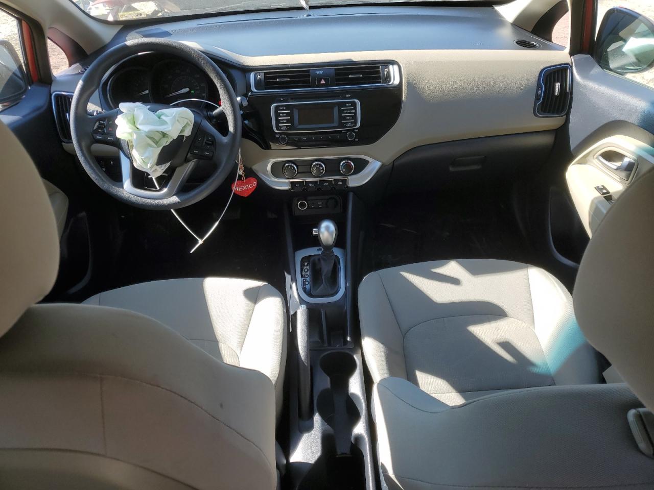 2017 KIA Rio VIN KNADM4A32H6099125 Copart auction photo, front end damage thumbnail 8