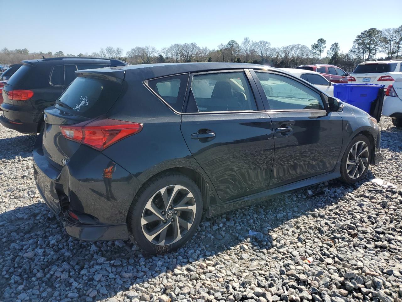 2017 Toyota Corolla VIN JTNKARJE5HJ540059 Copart auction photo, side / rear end damage thumbnail 3
