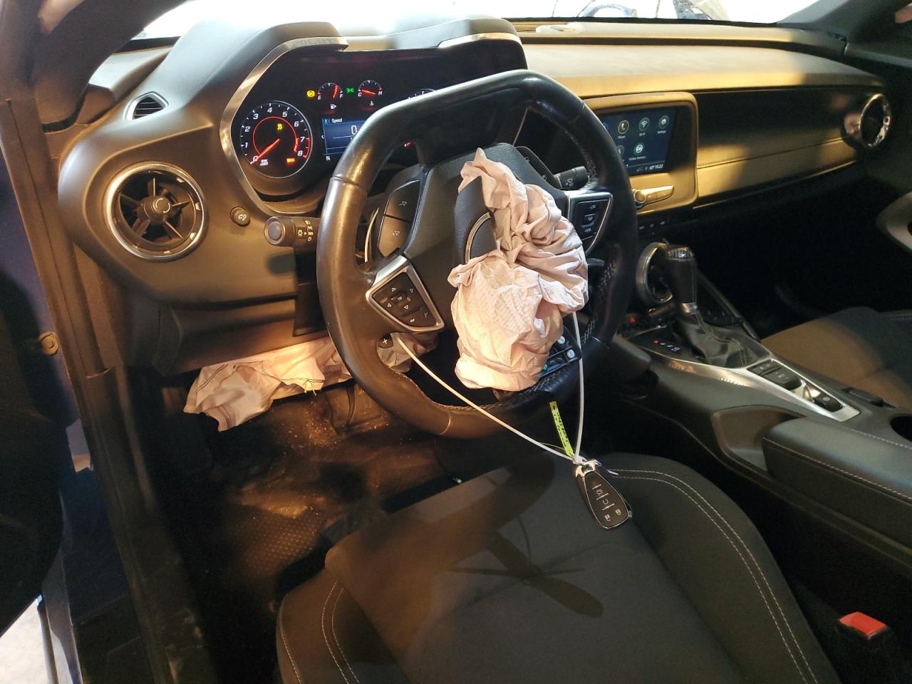 2019 Chevrolet Camaro VIN 1G1FB1RX6K0125056 Copart auction photo, front end / hail damage thumbnail 8