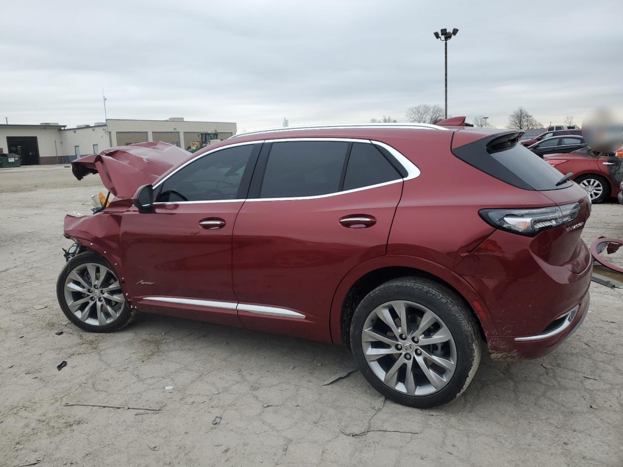 2022 Buick Envision VIN LRBFZRR4XND158497 Copart auction photo, front end / minor dent/scratches damage thumbnail 2