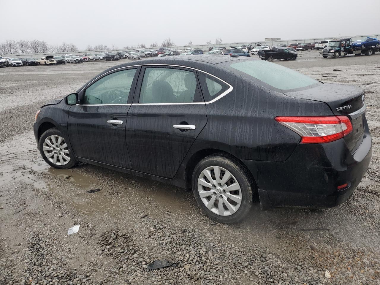 2015 Nissan Sentra VIN 3N1AB7APXFL684573 Copart auction photo, all over damage thumbnail 2