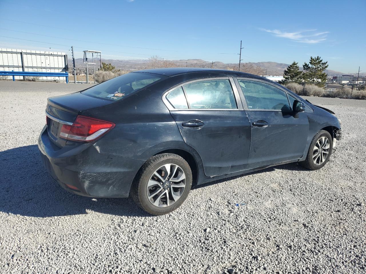 2013 Honda Civic VIN 19XFB2F82DE247353 Copart auction photo, front end damage thumbnail 3