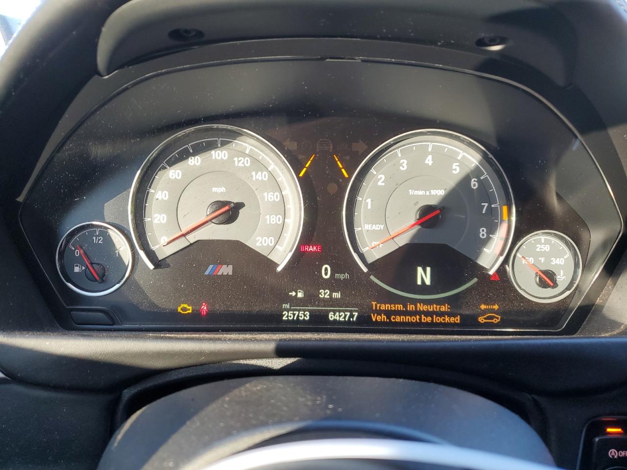 2018 BMW M3 VIN WBS8M9C52J5J79612 Copart auction photo, front end / undercarriage damage thumbnail 9