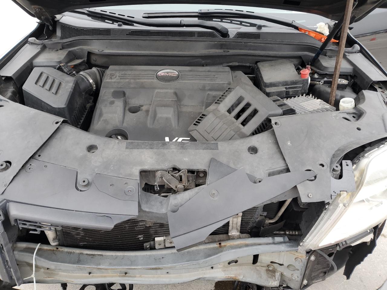 2014 GMC Terrain VIN 2GKFLRE33E6166198 Copart auction photo, front end damage thumbnail 11