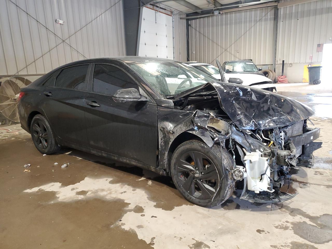 2022 Hyundai Elantra VIN KMHLM4AG6NU260189 Copart auction photo, front end damage thumbnail 4