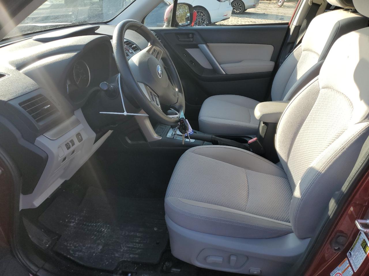 2015 Subaru Forester VIN JF2SJADC1FH596215 Copart auction photo, front end damage thumbnail 7