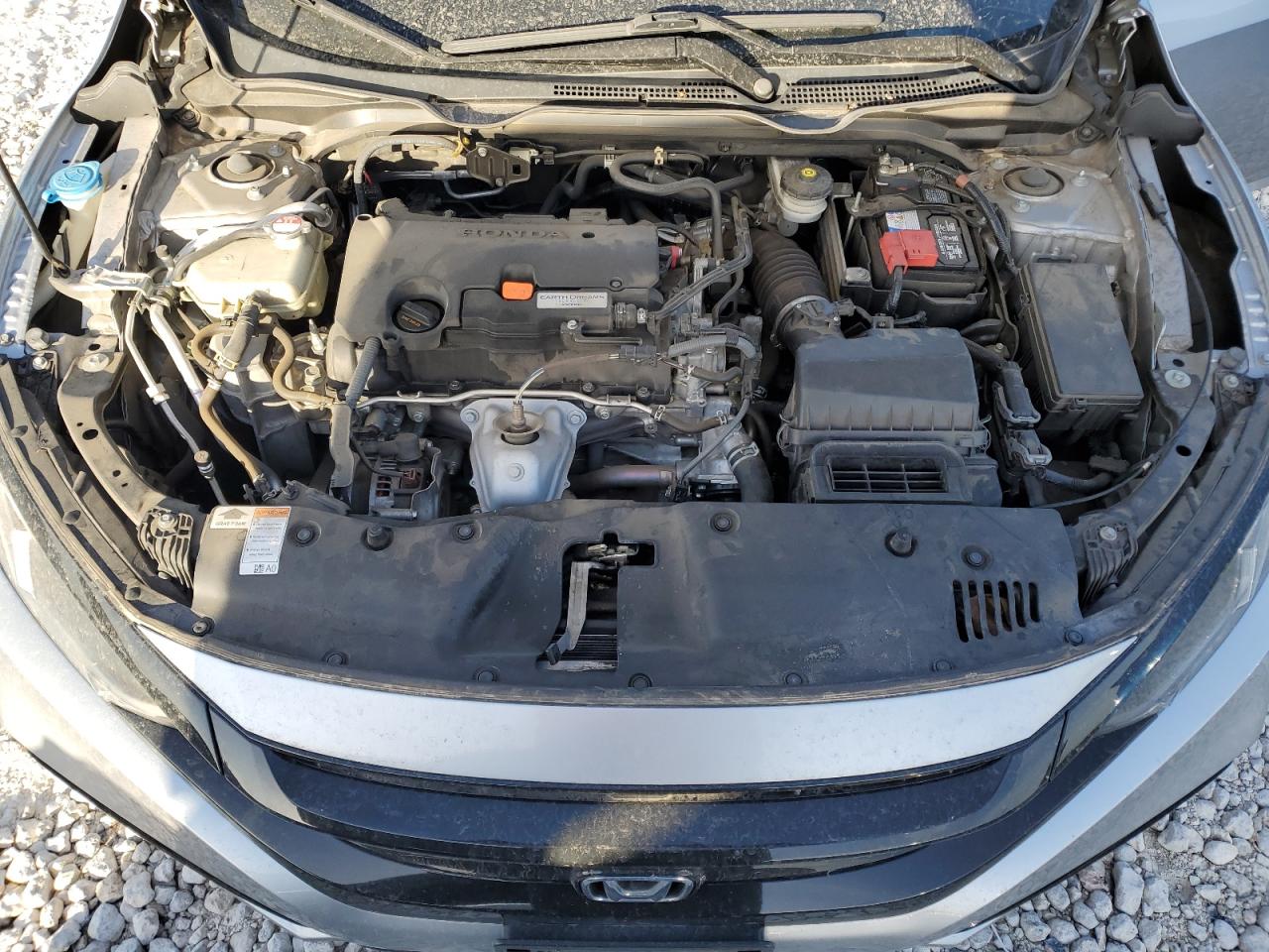 2020 Honda Civic VIN 19XFC2F89LE013982 Copart auction photo, side damage thumbnail 11