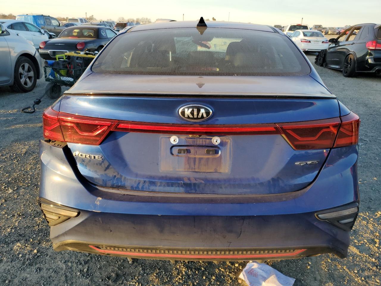 2020 KIA Forte VIN 3KPF34AD9LE261116 Copart auction photo, side / front end damage thumbnail 6