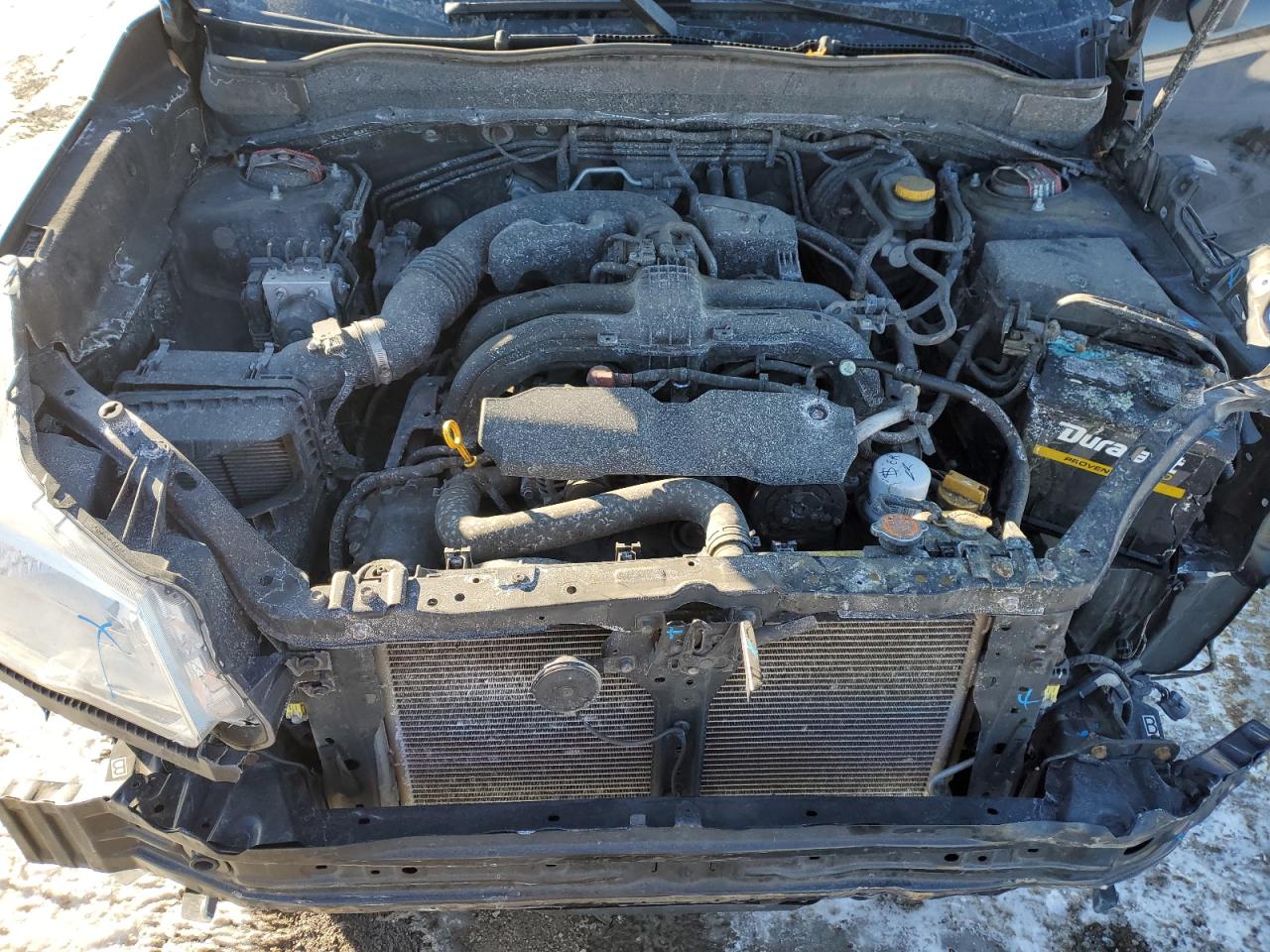 2014 Subaru Forester VIN JF2SJAEC4EH471383 Copart auction photo, front end damage thumbnail 13