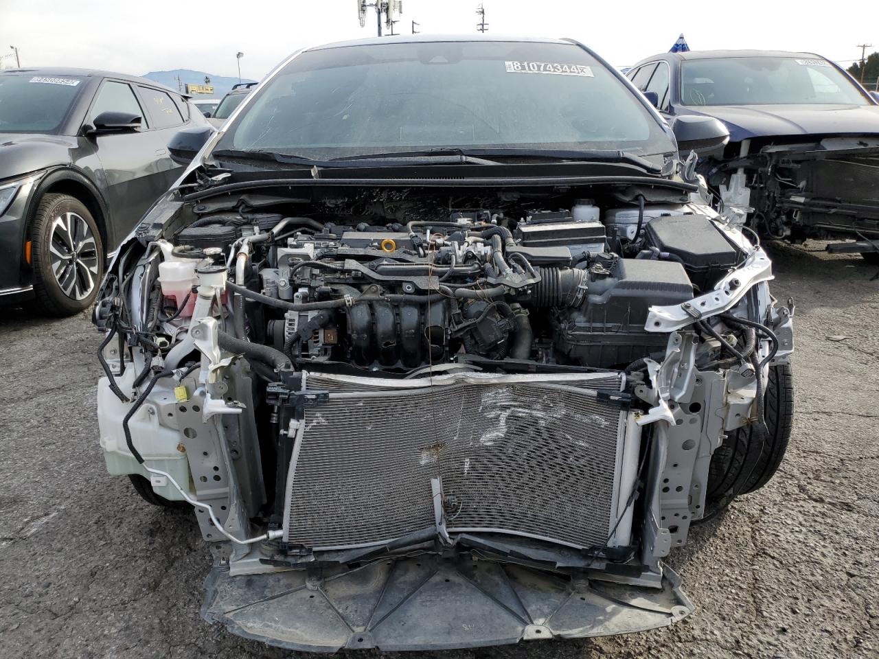 2022 Toyota Corolla VIN JTND4MBE5N3186853 Copart auction photo, front end / minor dent/scratches damage thumbnail 5