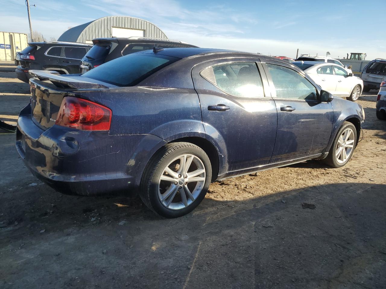 2013 Dodge Avenger VIN 1C3CDZCB9DN544738 Copart auction photo, front end damage thumbnail 3