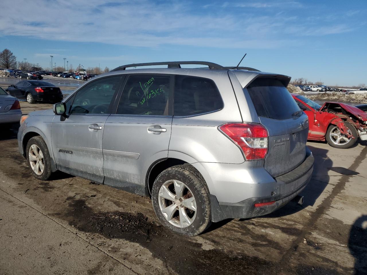 2014 Subaru Forester VIN JF2SJAHC6EH536603 Copart auction photo, rear end damage thumbnail 2