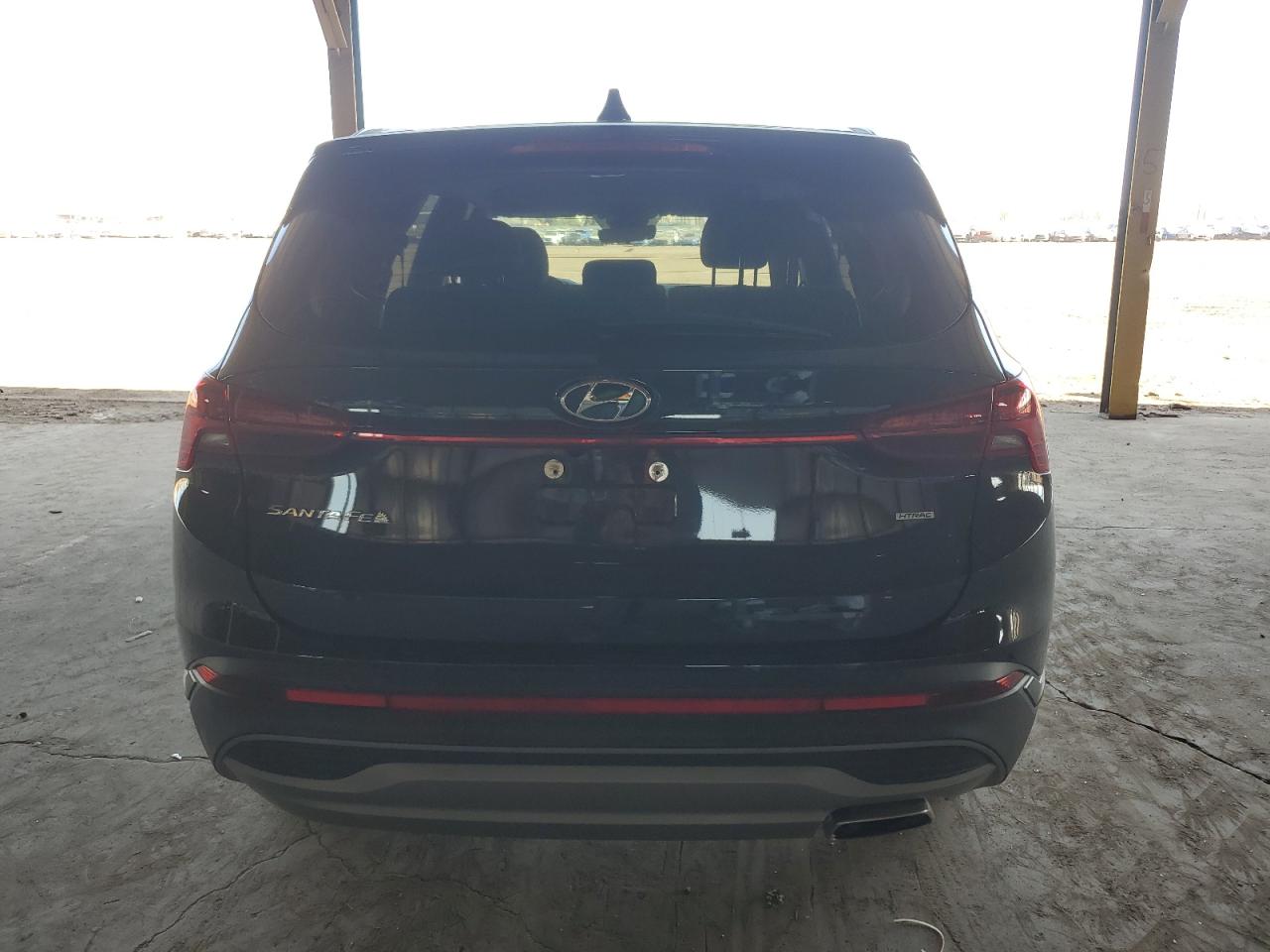2022 Hyundai Santa Fe VIN 5NMS1DAJ2NH429670 Copart auction photo, side / front end damage thumbnail 6