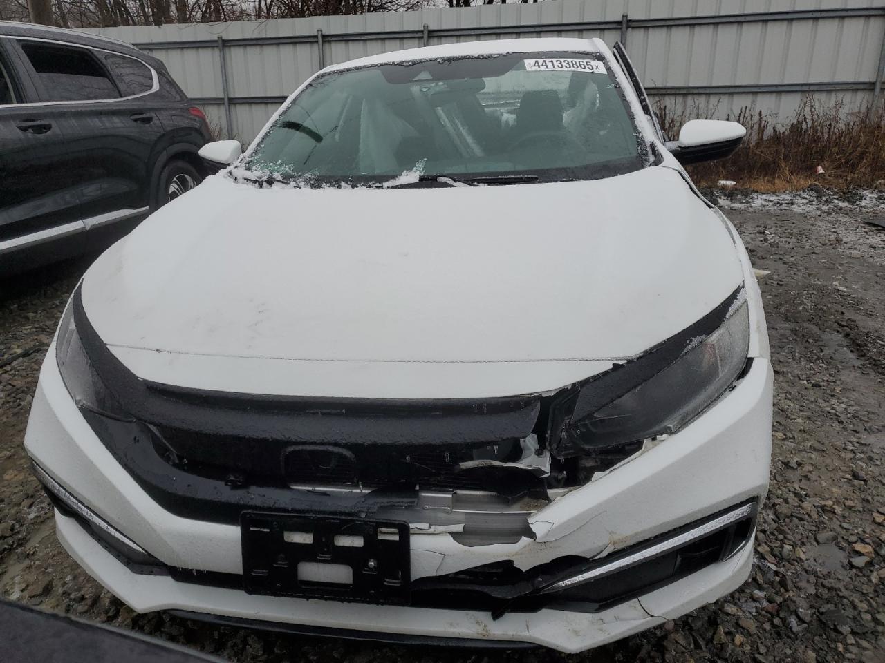 2019 Honda Civic VIN 2HGFC4B63KH306488 Copart auction photo, rear end / side damage thumbnail 5