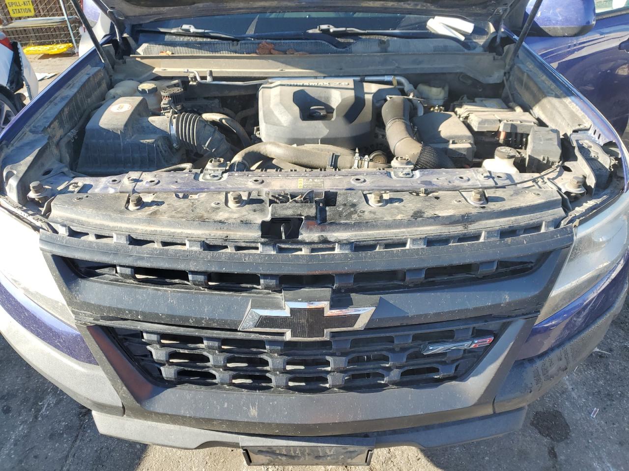 2017 Chevrolet Colorado VIN 1GCPTEE12H1280949 Copart auction photo, all over damage thumbnail 11