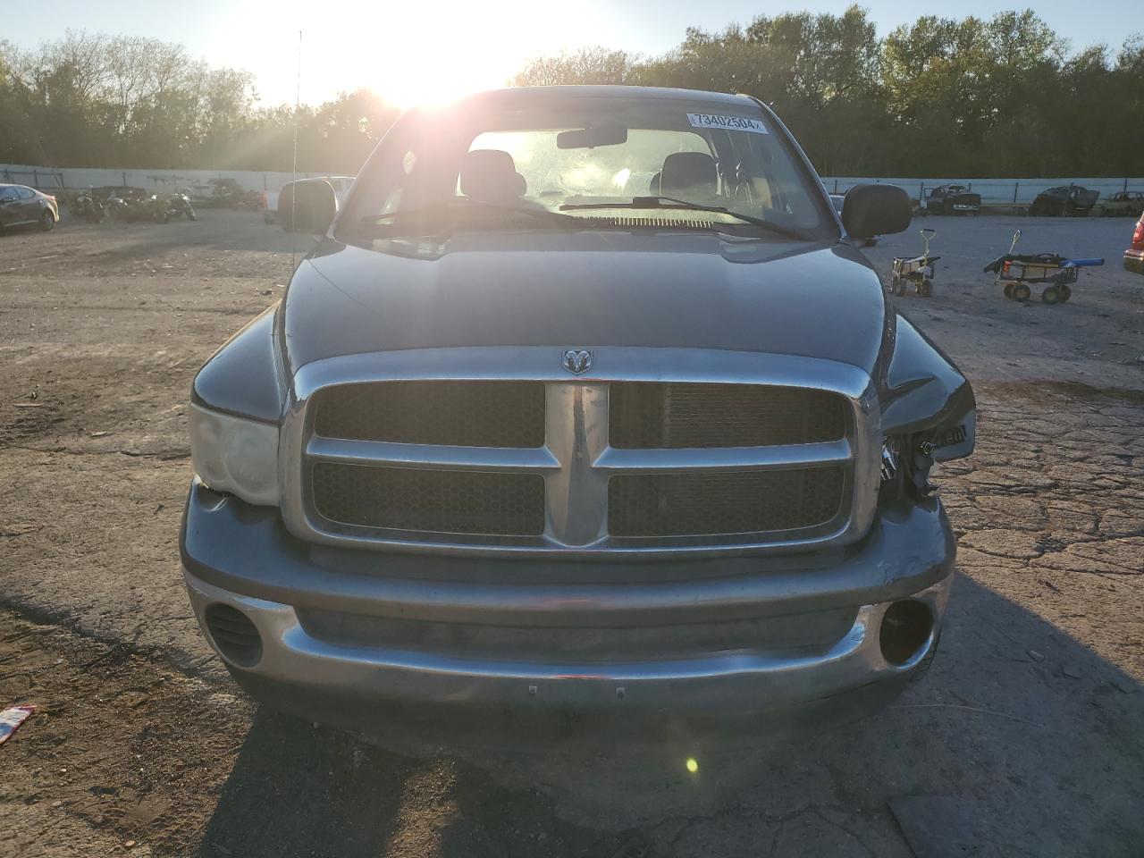 2005 Dodge RAM VIN 1D7HU18DX5S197054 Copart auction photo, front end / side damage thumbnail 5