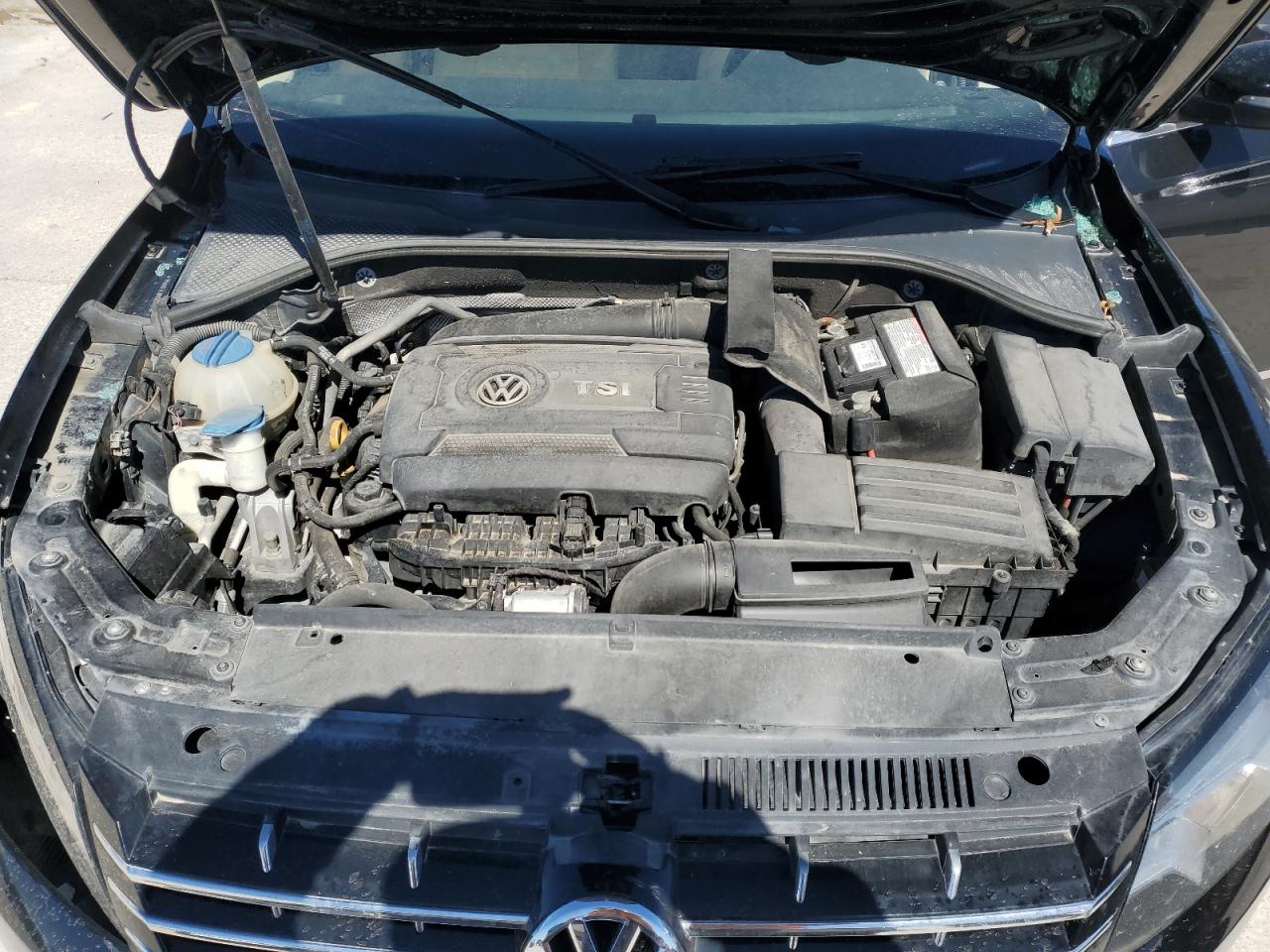 2015 Volkswagen Passat VIN 1VWBS7A30FC007491 Copart auction photo, front end damage thumbnail 11