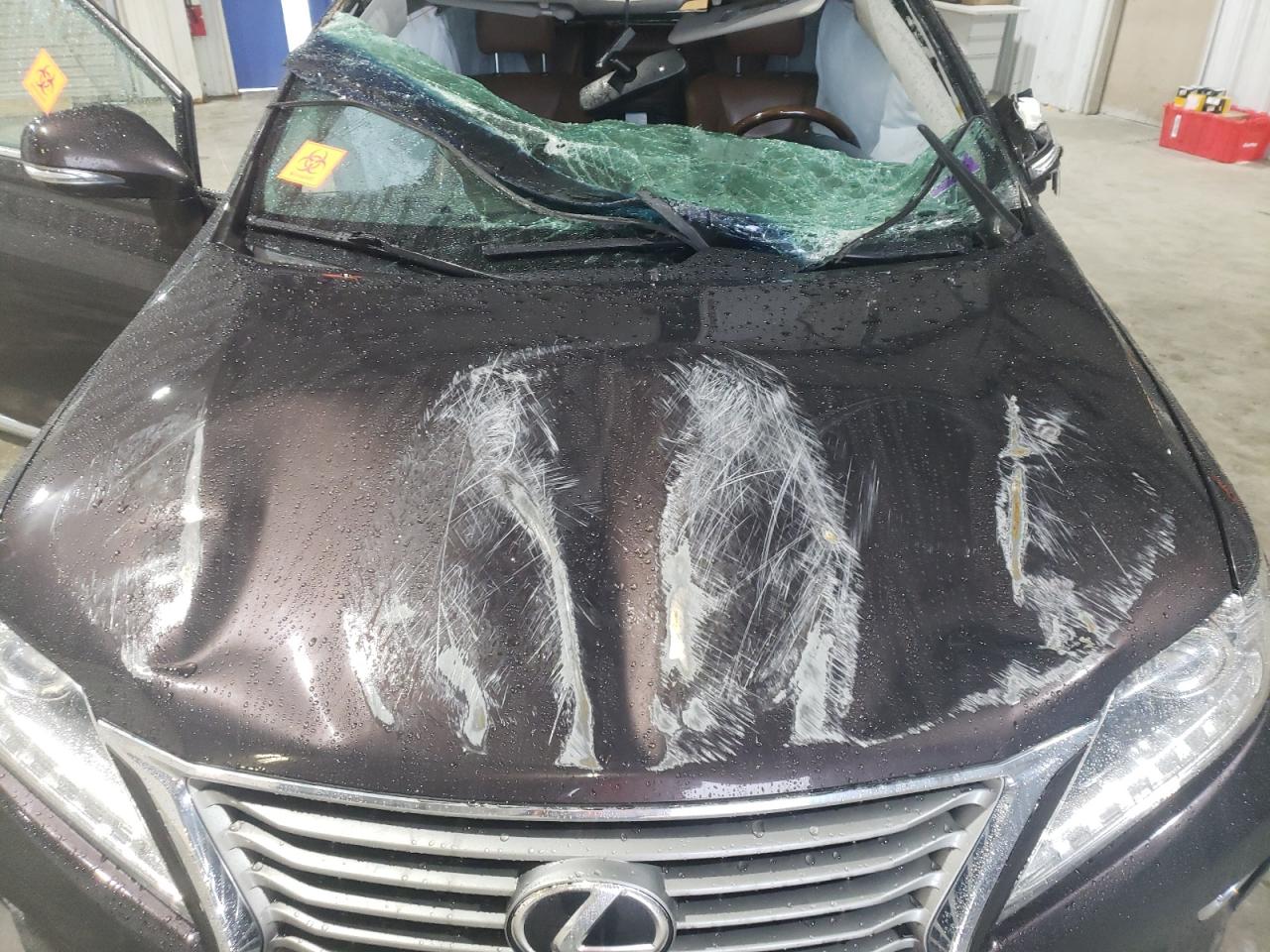 2015 Lexus RX VIN JTJBK1BAXF2474322 Copart auction photo, rollover / rear end damage thumbnail 12