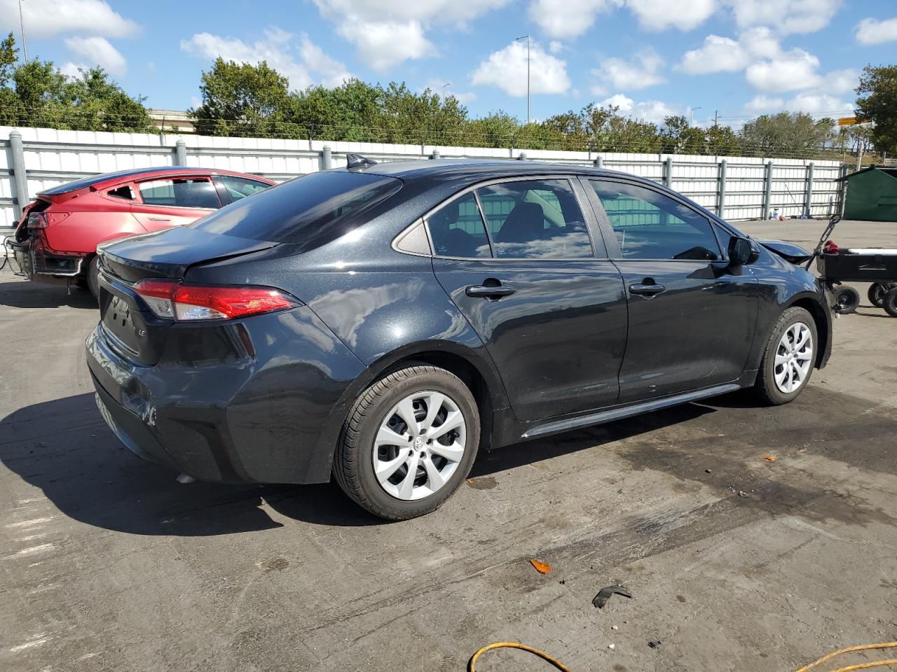 2020 Toyota Corolla VIN 5YFEPRAE0LP111013 Copart auction photo, front end damage thumbnail 3