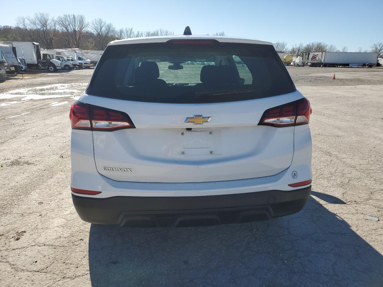 2022 Chevrolet Equinox VIN 2GNAXHEV6N6123035 Copart auction photo, front end / side damage thumbnail 6