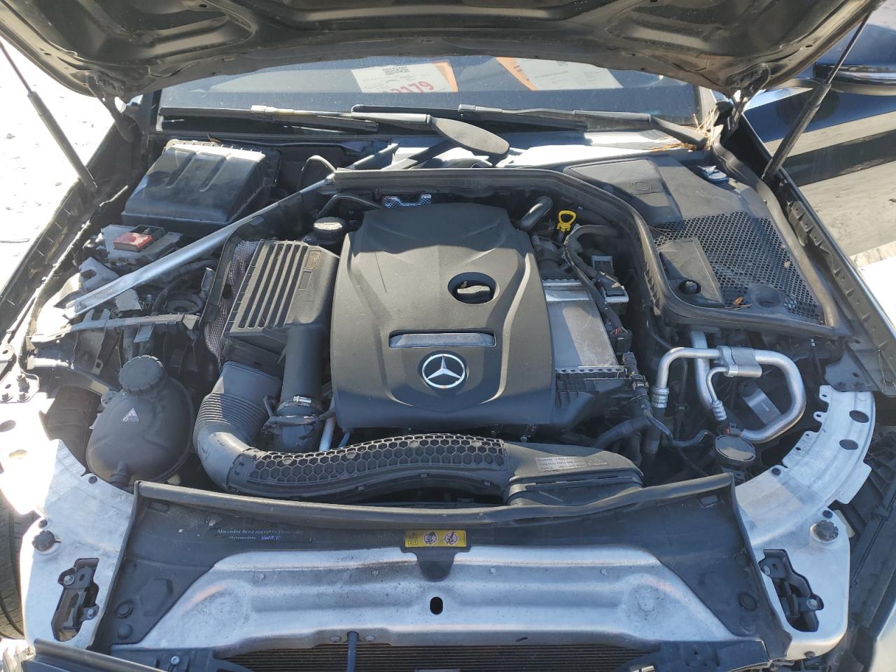 2017 Mercedes-Benz C-klasse VIN 55SWF4JB4HU179753 Copart auction photo, front end damage thumbnail 12