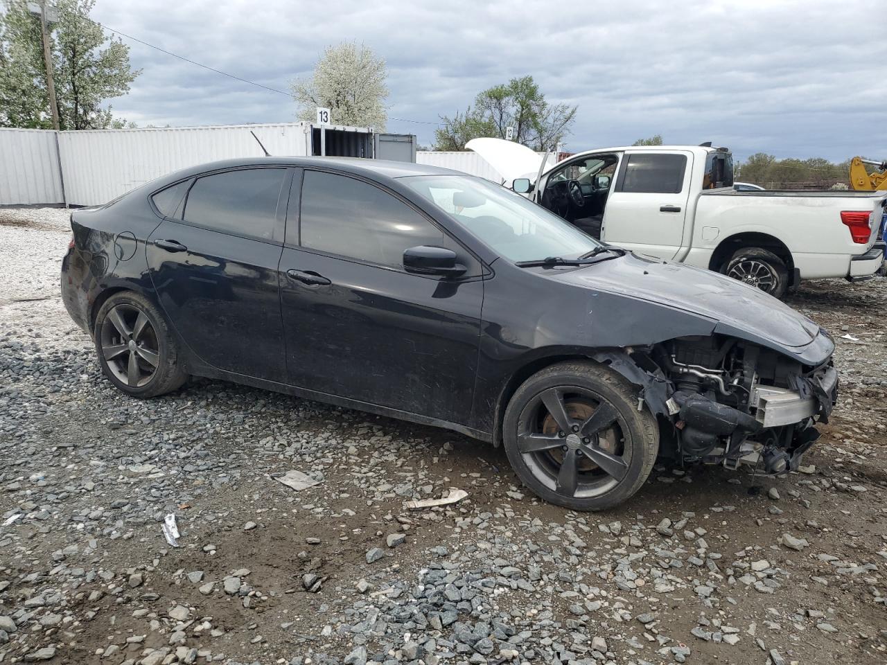 2014 Dodge Dart VIN 1C3CDFEB2ED860470 Copart auction photo, front end / minor dent/scratches damage thumbnail 4