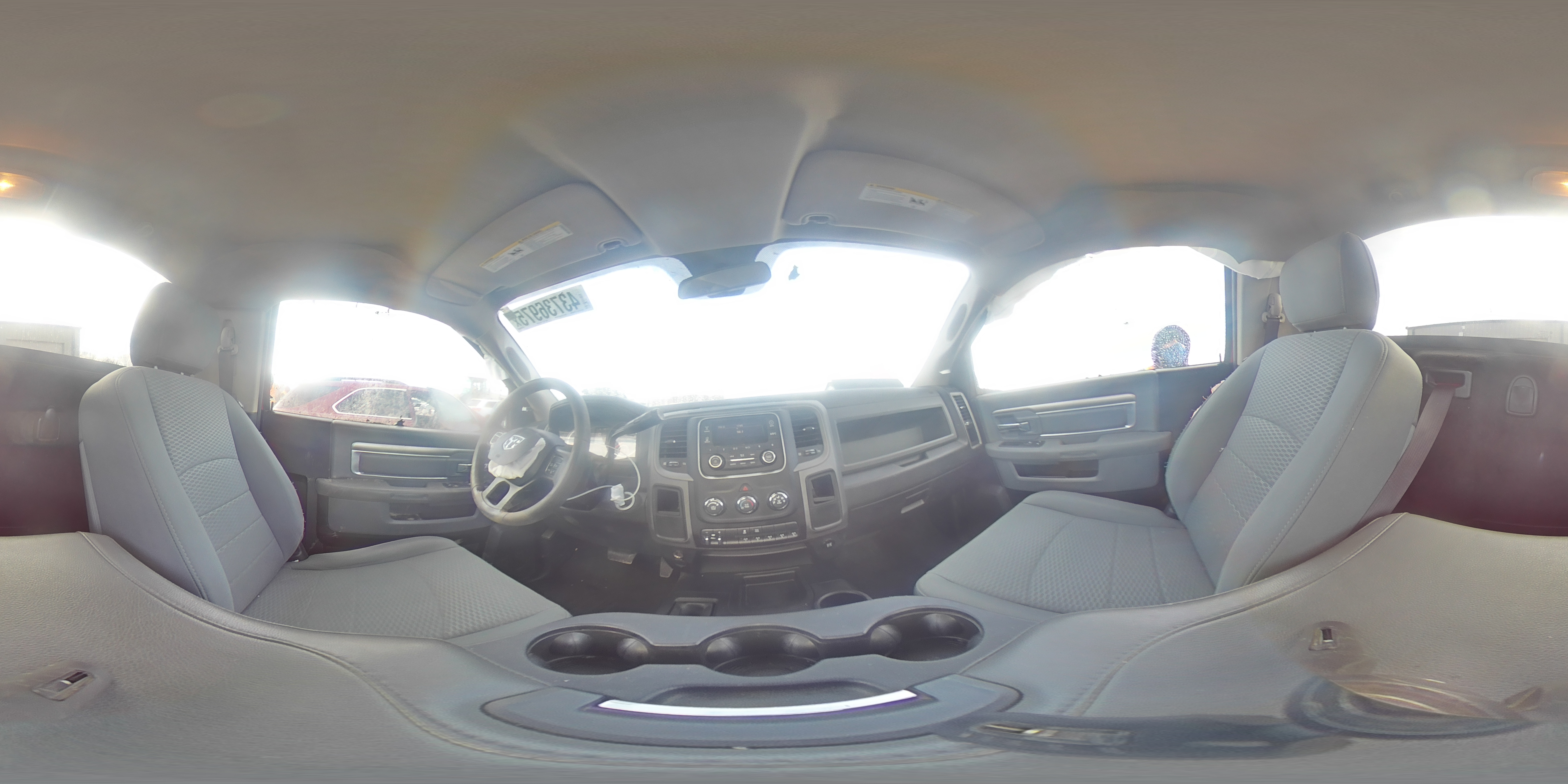 2015 RAM 2500 VIN 3C6LR5AT3FG673644 Copart auction photo, rollover damage thumbnail 14