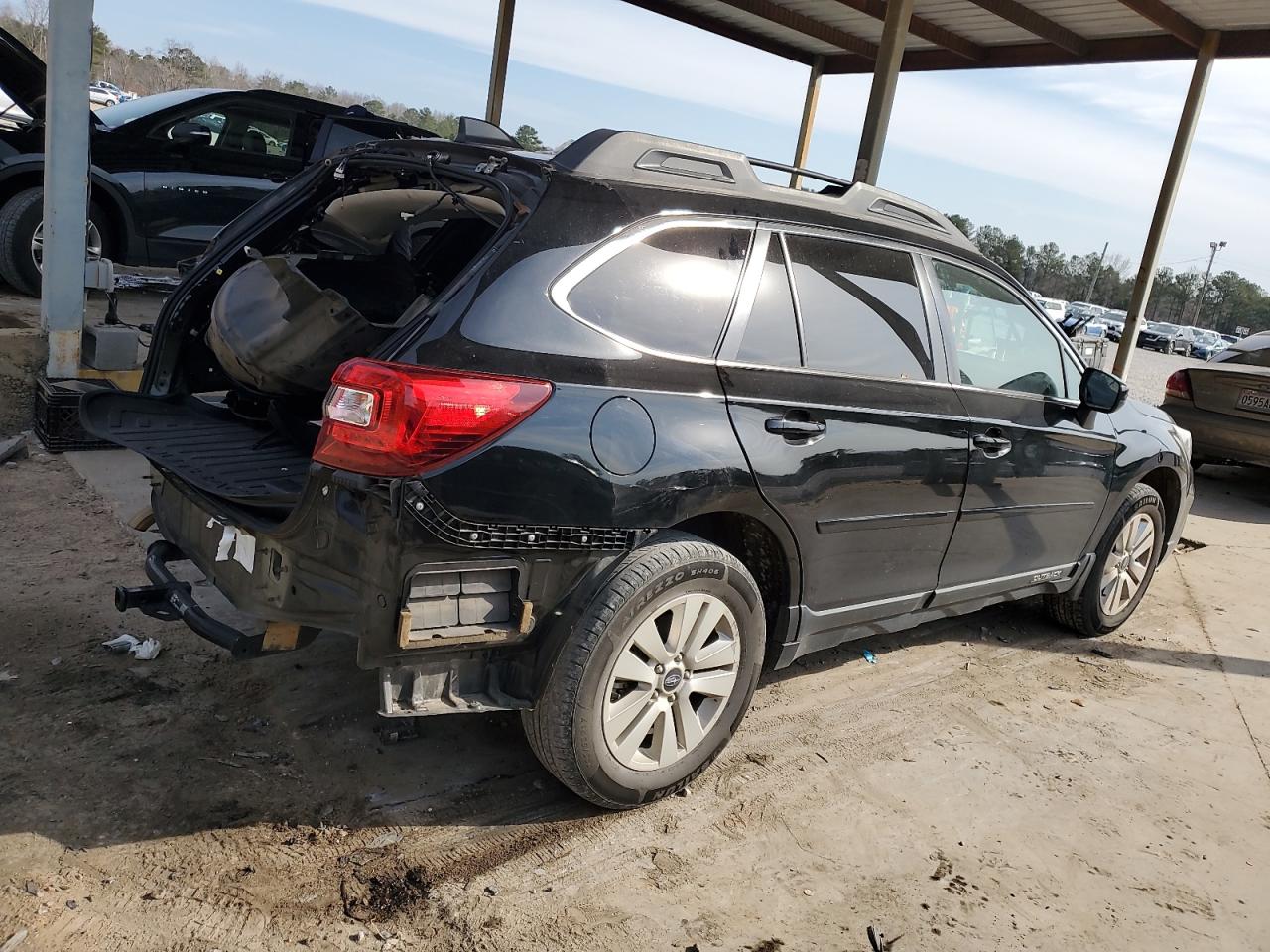 2019 Subaru Outback VIN 4S4BSAFC0K3290375 Copart auction photo, rear end damage thumbnail 3