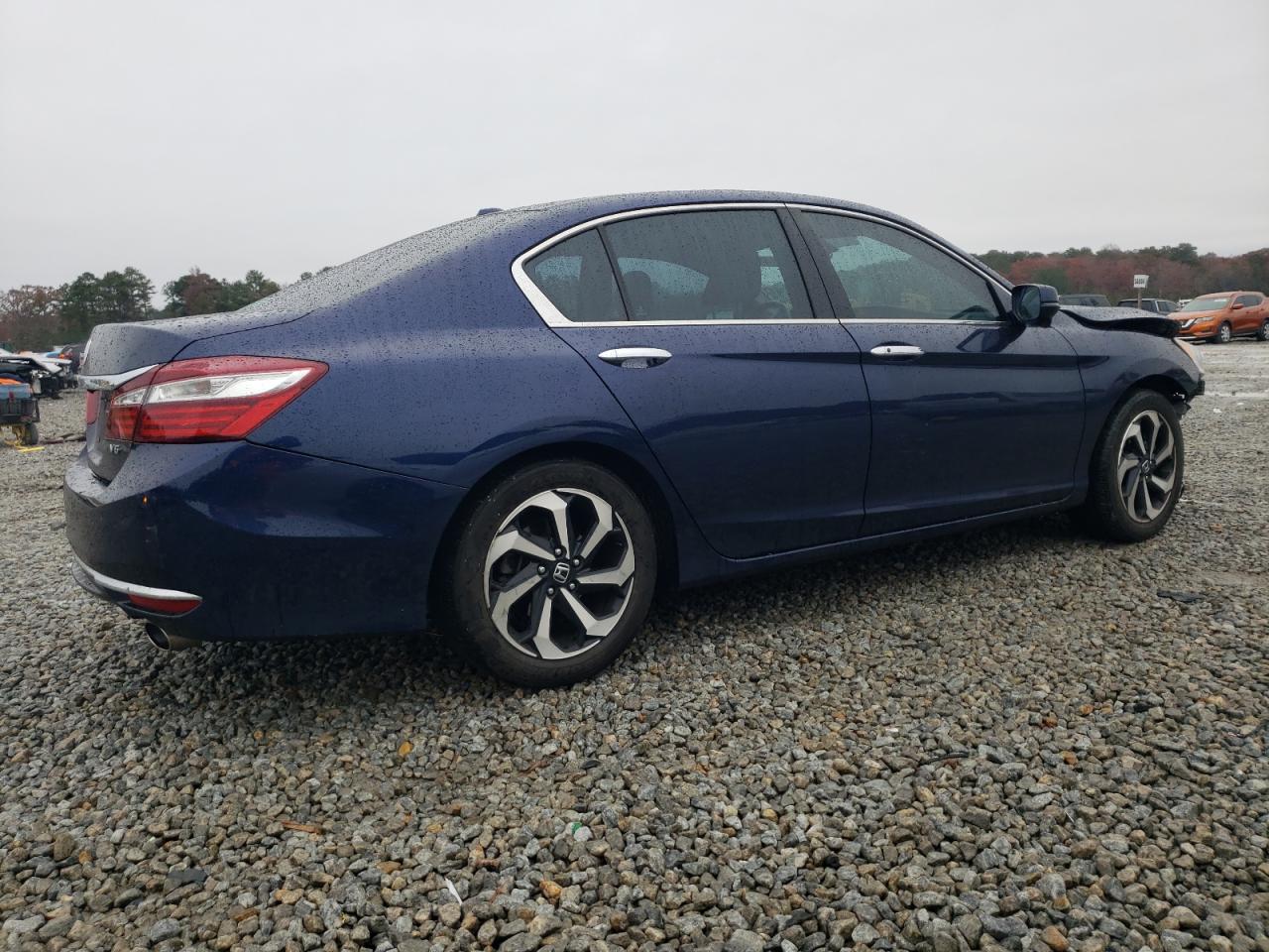 2017 Honda Accord VIN 1HGCR3F84HA005579 Copart auction photo, front end / undercarriage damage thumbnail 3