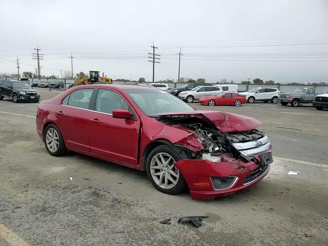 2011 Ford Fusion VIN 3FAHP0JG4BR305987 Copart auction photo, front end / side damage thumbnail 11