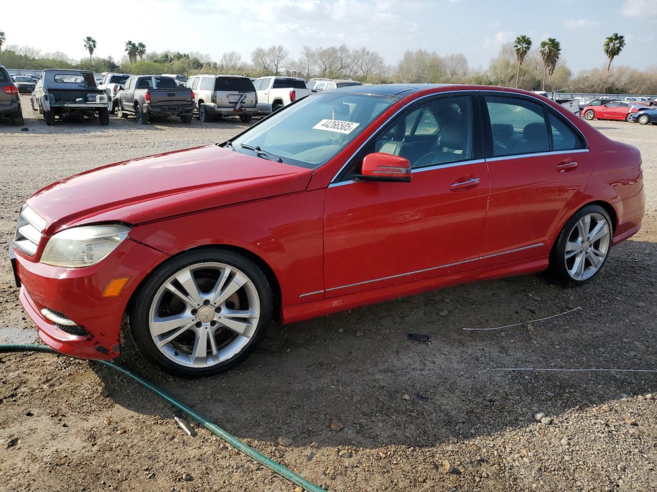 2010 Mercedes-Benz C-klasse VIN WDDGF5EBXAR109153