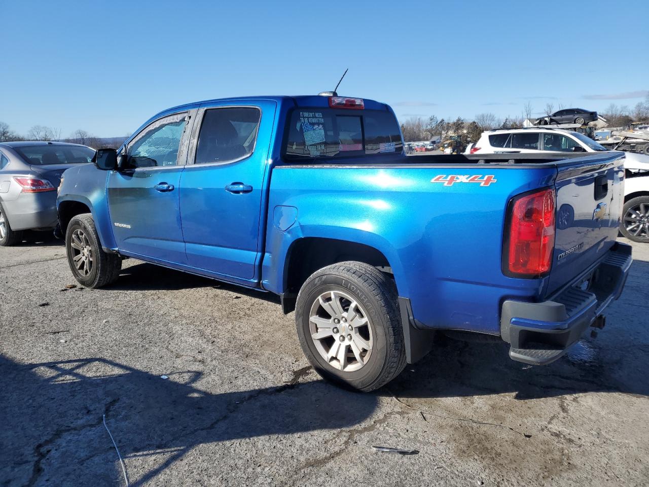 2018 Chevrolet Colorado VIN 1GCGTCEN6J1146992 Copart auction photo, burn damage thumbnail 2