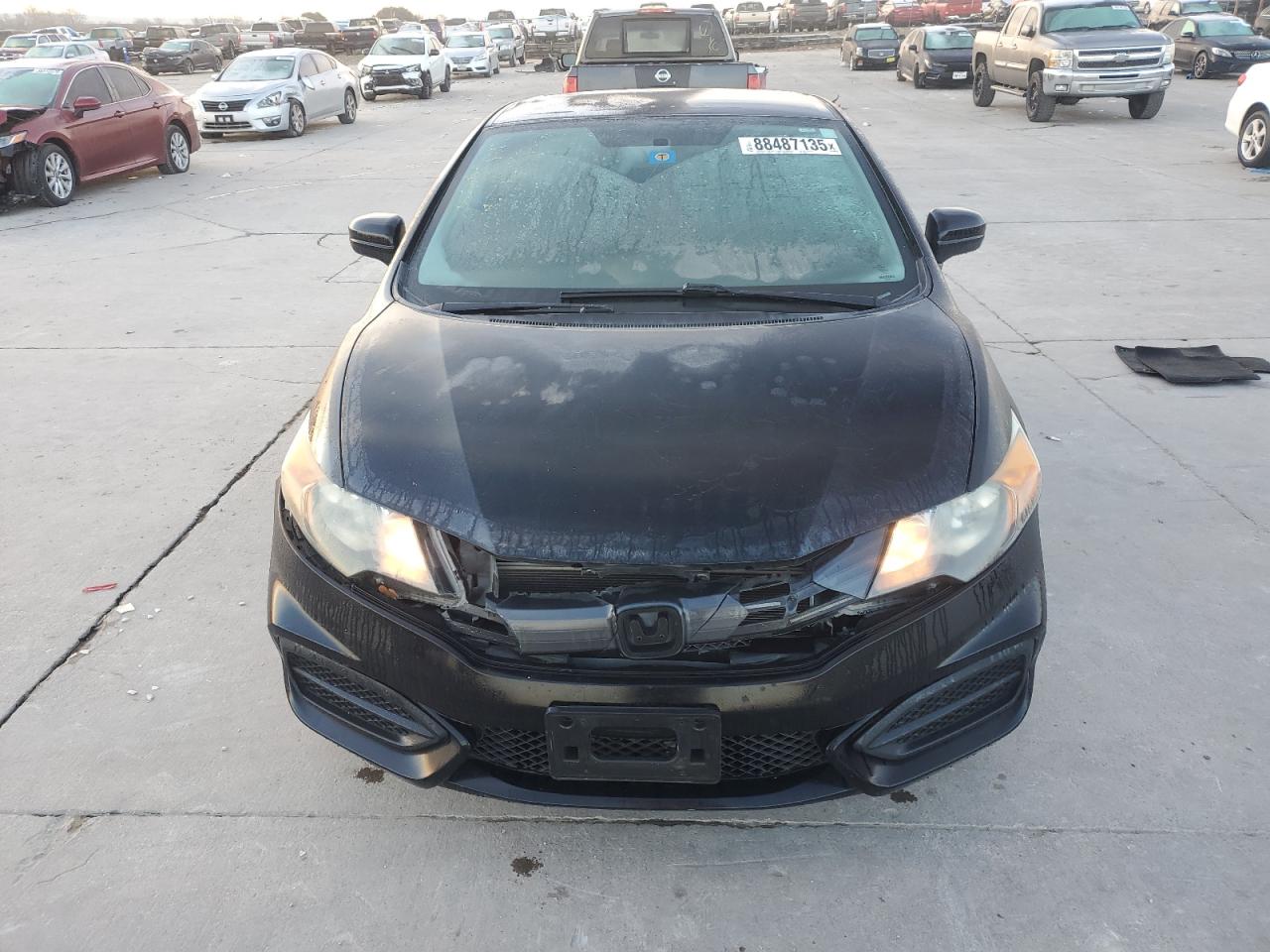 2014 Honda Civic VIN 2HGFG3B53EH523890 Copart auction photo, rear end damage thumbnail 5
