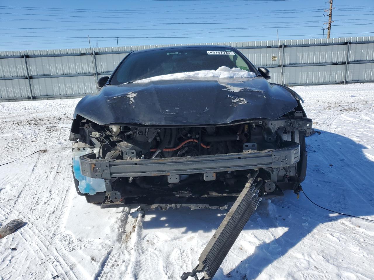 2018 Ford Fusion VIN 3FA6P0UUXJR122942 Copart auction photo, front end / mechanical damage thumbnail 5