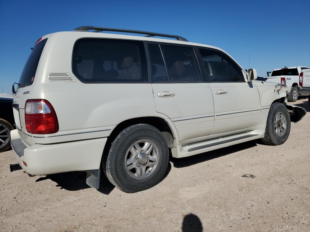 2001 Lexus LX VIN JTJHT00W513504314 Copart auction photo, front end damage thumbnail 3