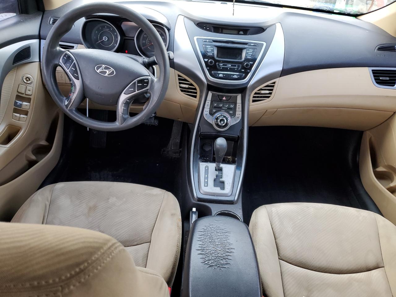 2013 Hyundai Elantra VIN KMHDH4AE2DU753986 Copart auction photo, front end / minor dent/scratches damage thumbnail 8