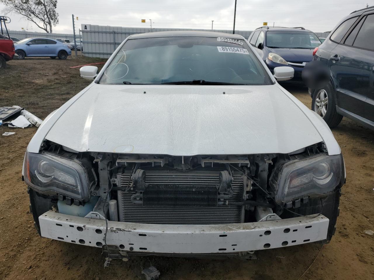 2013 Chrysler 300 VIN 2C3CCAFJ7DH567824 Copart auction photo, front end / minor dent/scratches damage thumbnail 5
