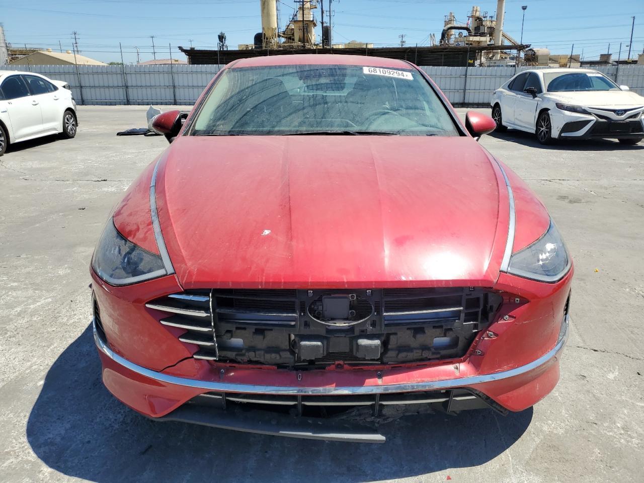 2021 Hyundai Sonata VIN 5NPEG4JA7MH103649 Copart auction photo, all over damage thumbnail 5