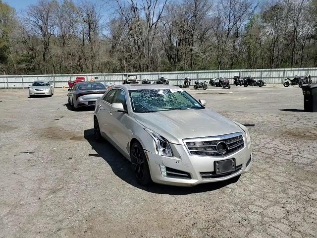 2013 Cadillac ATS VIN 1G6AF5SX4D0139518 Copart auction photo, top/roof / front end damage thumbnail 10