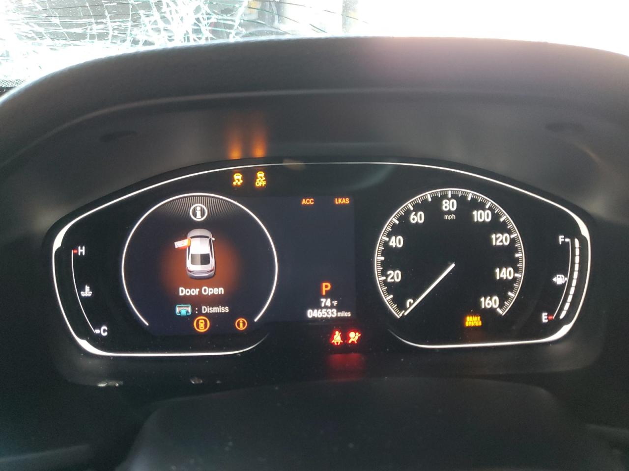 2019 Honda Accord VIN 1HGCV1F32KA111668 Copart auction photo, all over / mechanical damage thumbnail 9