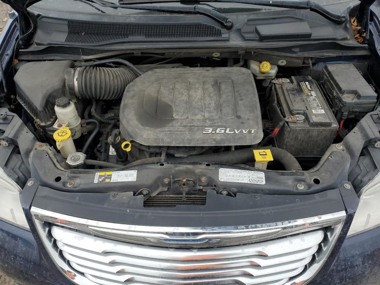 2013 Chrysler Town & Country VIN 2C4RC1BG5DR733929 Copart auction photo, front end damage thumbnail 12