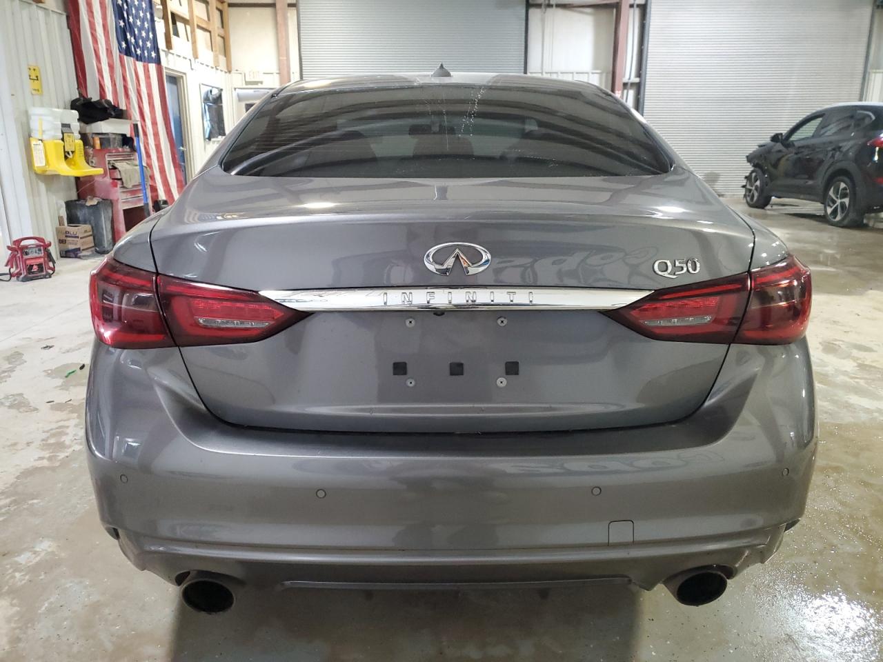 2021 Infiniti Q50 VIN JN1EV7BP6MM703355 Copart auction photo, front end / minor dent/scratches damage thumbnail 6