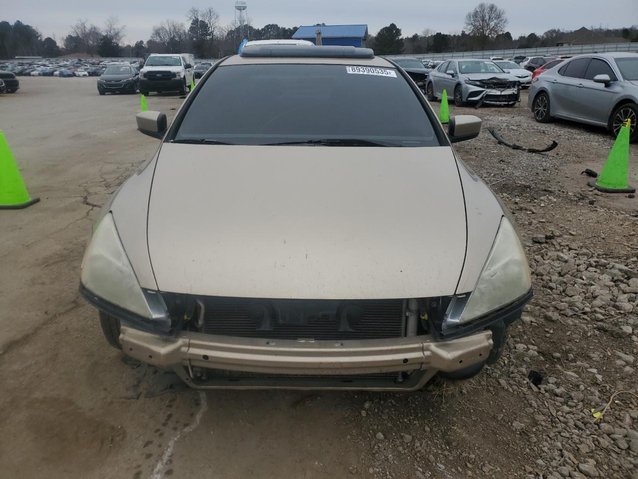 2006 Honda Accord VIN 1HGCM56746A018377 Copart auction photo, front end / rear end damage thumbnail 5