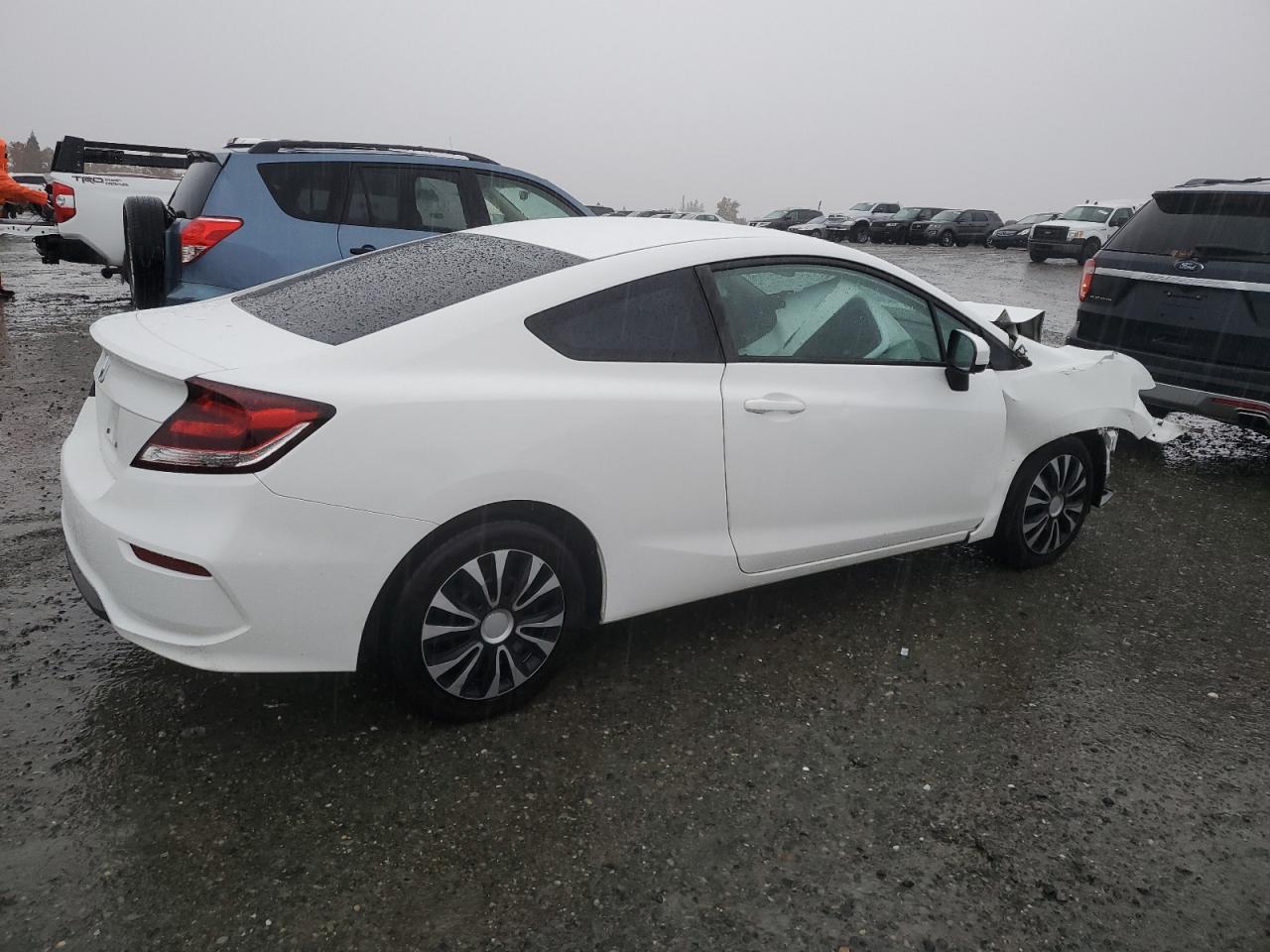 2014 Honda Civic VIN 2HGFG3B53EH517362 Copart auction photo, front end damage thumbnail 3