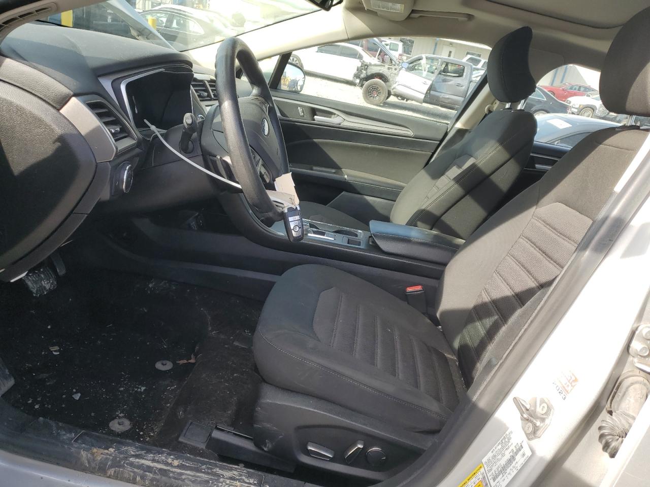 2019 Ford Fusion VIN 3FA6P0T99KR237983 Copart auction photo, water/flood / front end damage thumbnail 7