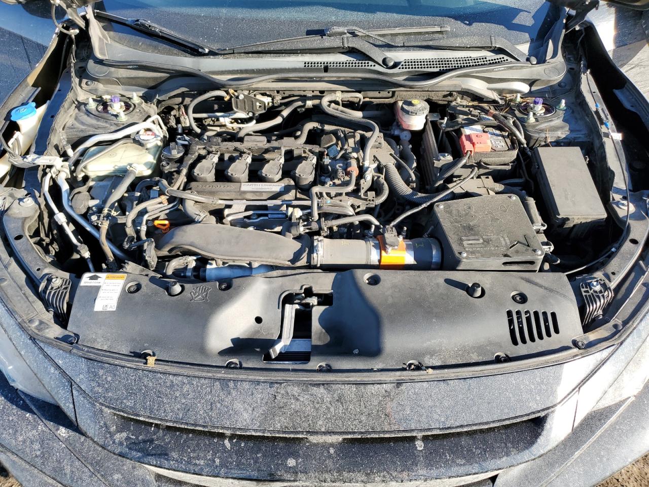 2017 Honda Civic VIN SHHFK7H27HU424760 Copart auction photo, front end / undercarriage damage thumbnail 12