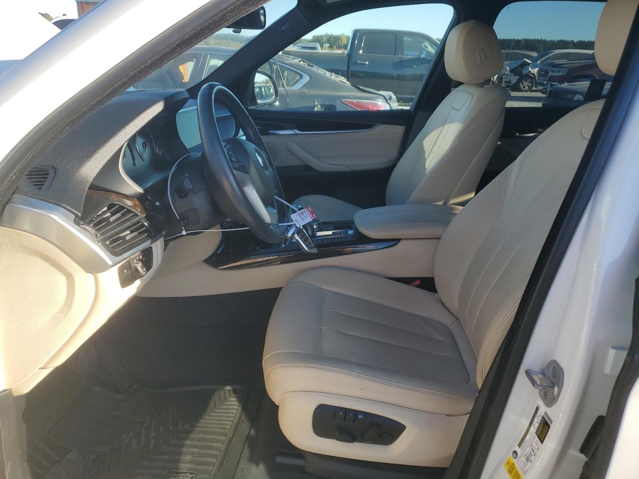 2017 BMW X5 VIN 5UXKR2C38H0X05459 Copart auction photo, rear end / side damage thumbnail 7