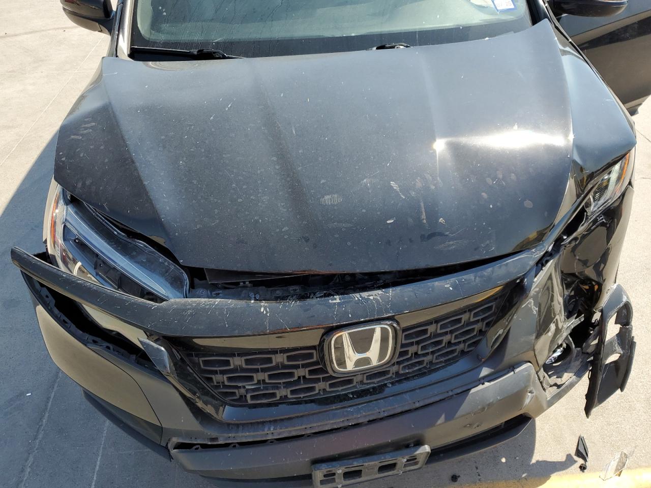 2019 Honda Passport VIN 5FNYF7H55KB007265 Copart auction photo, front end damage thumbnail 12