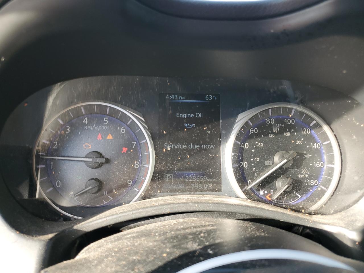 2017 Infiniti Q50 VIN JN1EV7AP5HM733938 Copart auction photo, side damage thumbnail 9